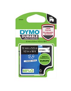 NASTRO DYMO TIPO D1 DURABLE (12MMX5.5MT) NERO/BIANCO 1978364 1978364 DYMO ETICHETTE-NASTRI-TAMPONI PER ETICHETTATRICI E PREZZ...
