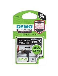 NASTRO DYMO TIPO D1 DURABLE (12MMX3MT) BIANCO/NERO 1978365 1978365 DYMO ETICHETTE-NASTRI-TAMPONI PER ETICHETTATRICI E PREZZAT...