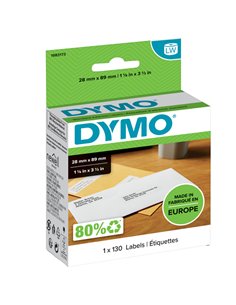 ETICHETTE DIM.28X89MM 130X1 RT INDIRIZZI STANDARD 1983173 1983173 DYMO ETICHETTE-NASTRI-TAMPONI PER ETICHETTATRICI E PREZZATRICI