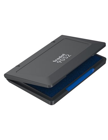 CUSCINETTO 7X11CM BLU per TIMBRI IN GOMMA 9052 TRODAT 56344.