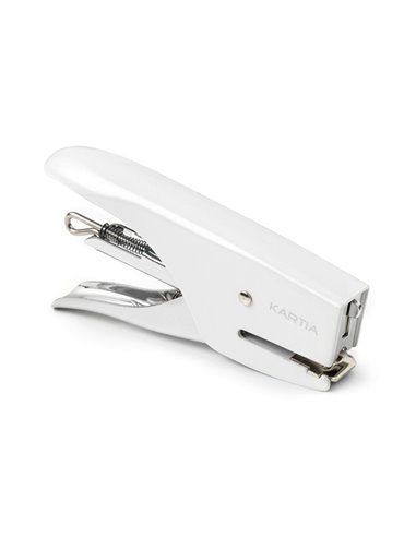 MINI CUCITRICE M013 BIANCO BLISTER+PUNTI KARTIA 0116B ITERNET CUCITRICI A PINZA