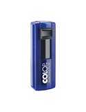 Timbro Pocket Stamp Plus 20 14x38mm 4righe autoinchiostrante blu COLOP PSP20IN