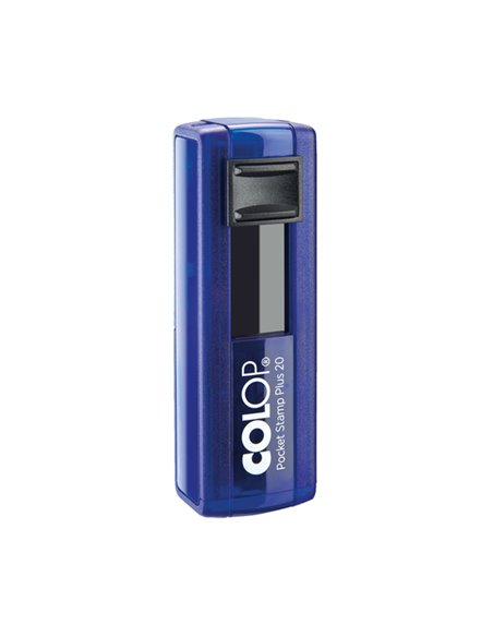 Timbro Pocket Stamp Plus 20 14x38mm 4righe autoinchiostrante blu COLOP PSP20IN COLOP TIMBRI AUTOINCHIOSTRANTI
