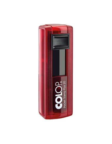 Timbro Pocket Stamp Plus 20 14x38mm 4righe autoinchiostrante rosso COLOP PSP20RU COLOP TIMBRI AUTOINCHIOSTRANTI
