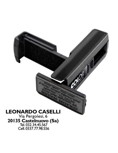Timbro Pocket Stamp Plus 30 18x47mm 5righe autoinchiostrante nero COLOP PSP30N COLOP TIMBRI AUTOINCHIOSTRANTI