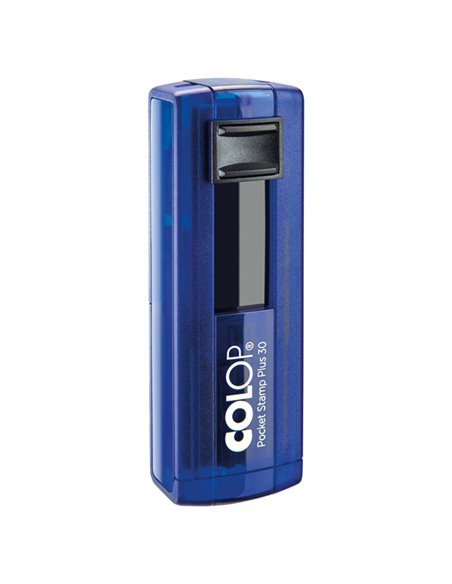 Timbro Pocket Stamp Plus 30 18x47mm 5righe autoinchiostrante blu COLOP PSP30IN COLOP TIMBRI AUTOINCHIOSTRANTI