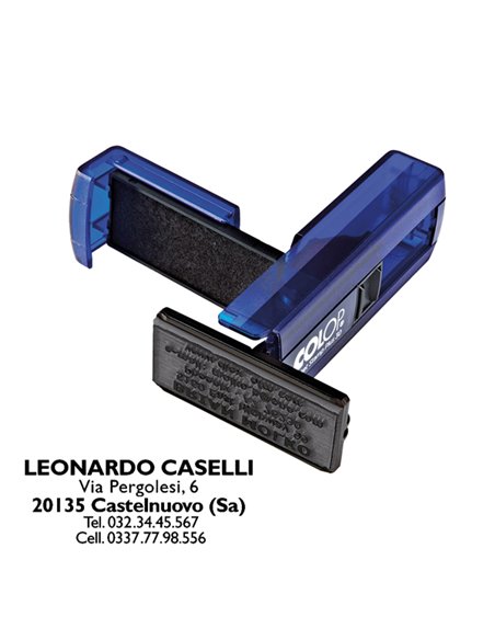 Timbro Pocket Stamp Plus 30 18x47mm 5righe autoinchiostrante blu COLOP PSP30IN COLOP TIMBRI AUTOINCHIOSTRANTI