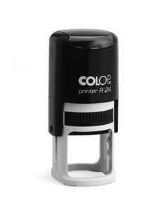 Timbro Printer R24 diametro 24mm personalizzabile autoinchiostrante COLOP PRINTER R24 COLOP TIMBRI AUTOINCHIOSTRANTI