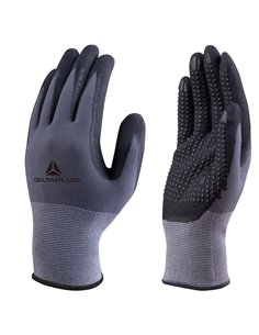 GUANTO DI PRECISIONE VE727NO Tg.08 palmo NITRILE/PU + puntini VE727NO08 DELTAPLUS GUANTI DI PROTEZIONE