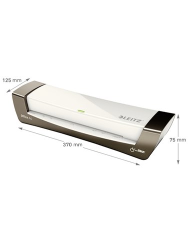 PLASTIFICATRICE iLAM Office A4 LEITZ 72510084. LEITZ PLASTIFICATRICI A CALDO