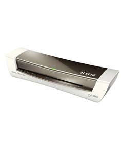 PLASTIFICATRICE iLAM HomeOffice A4 GRIGIO LEITZ 73680089. LEITZ PLASTIFICATRICI A CALDO