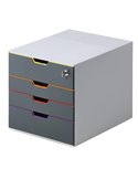 CASSETTIERA A 4 CASSETTI VARICOLOR SAFE DURABLE 7606-27