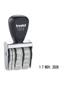 Timbro 1010 manuale DATARIO 4mm TRODAT 54175. TRODAT DATARI-NUMERATORI-POLINOMI