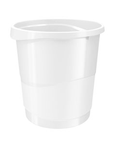 CESTINO GETTACARTE EUROPOST BIANCO VIVIDA 14LT ESSELTE 623945 ESSELTE CESTINI GETTACARTE