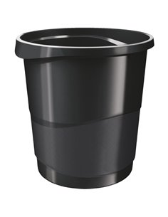 CESTINO GETTACARTE EUROPOST NERO VIVIDA 14LT ESSELTE 623952