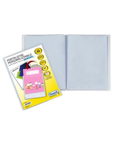 PORTALISTINI 22X30-40 PERSONALIZZABILE LISCIO Premium Favorit 400090485 FAVORIT PORTALISTINI PERSONALIZZABILI