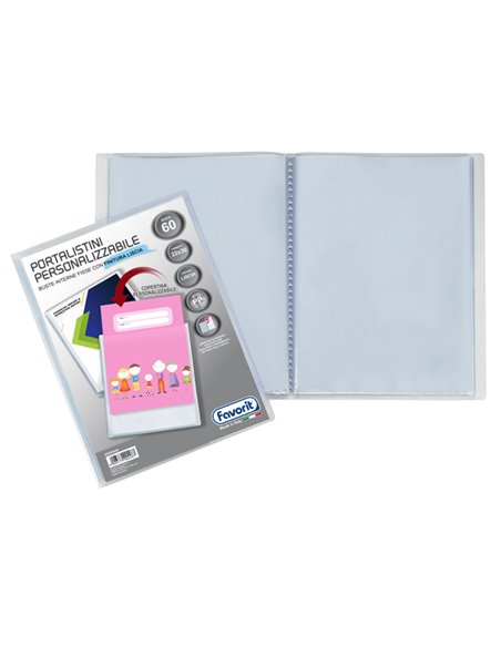 PORTALISTINI 22X30-60 PERSONALIZZABILE LISCIO Premium Favorit 400090486 FAVORIT PORTALISTINI PERSONALIZZABILI
