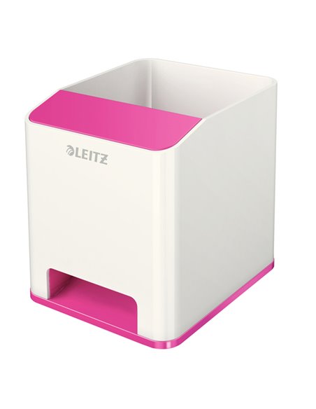 Portapenne con amplificatore WOW fucsia LEITZ 53631023 LEITZ ALTOPARLANTI-MICROFONI-CUFFIE