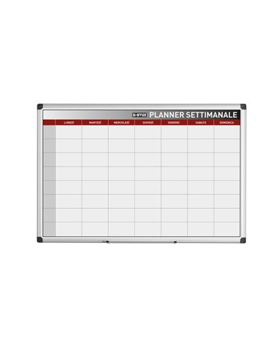 PLANNER MAGNETICO SETTIMANALE 90x60cm Bi-Office GA03266170 BI-OFFICE PLANNING E ACCESSORI