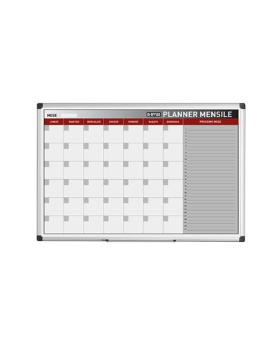 PLANNER MAGNETICO MENSILE 90x60cm Bi-Office GA03267170 BI-OFFICE PLANNING E ACCESSORI