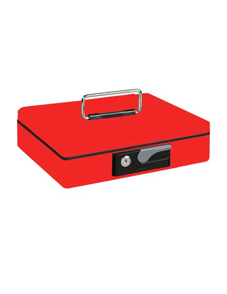 CASSETTA PORTAVALORI 230X185X80MM ROSSO KOALA DELUXE 3414RO ITERNET PORTAVALORI-CASSEFORTI