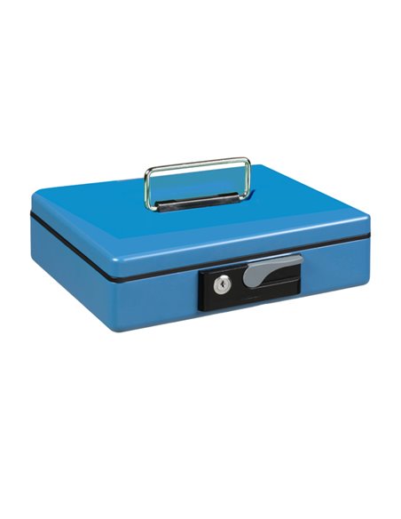 CASSETTA PORTAVALORI 300X230X80MM BLU KOALA DELUXE 3415BL ITERNET PORTAVALORI-CASSEFORTI
