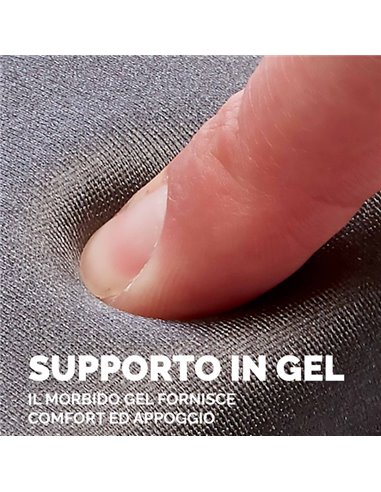 MOUSEPAD con POGGIAPOLSI IN GEL REGOLABILE FELLOWES 9374001 FELLOWES MOUSEPAD E POGGIAPOLSI