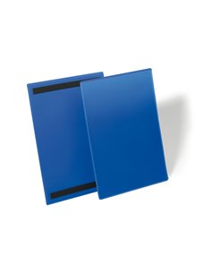 50 buste identificazione magnetiche 210x297mm (A4-VERT.) art.1744 Blu DURABLE 1744-07 DURABLE BUSTE PER IDENTIFICAZIONE E LEGGII