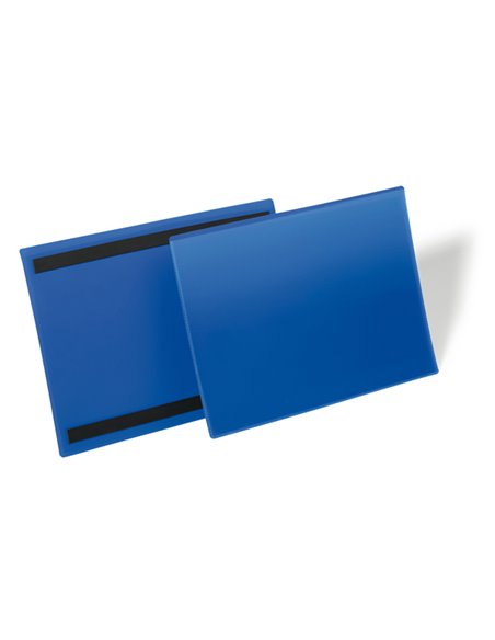 50 buste identificazione magnetiche 297x210mm (A4-ORIZ.) art.1745 Blu DURABLE 1745-07 DURABLE BUSTE PER IDENTIFICAZIONE E LEGGII