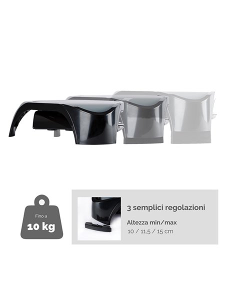 SUPPORTO MONITOR C/VASCHETTA E SCOMPARTI 8020801 FELLOWES 8020801. FELLOWES SUPPORTI-BRACCI MONITOR-NOTEBOOK