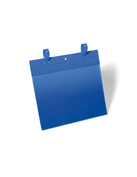 50 buste identificazione con fascette 297x210mm (A4-ORIZ.) ART.1751 Blu DURABLE 1751-07 DURABLE BUSTE PER IDENTIFICAZIONE E L...