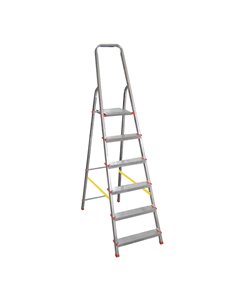 SCALA ALLUMINIO Domestica 6 GRADINI Stella Basic 21026 MARCHETTI SCALE E TRABATTELLI