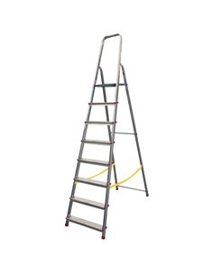 SCALA ALLUMINIO Domestica 8 GRADINI Stella Basic 21031 MARCHETTI SCALE E TRABATTELLI