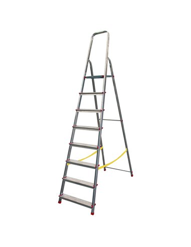 SCALA ALLUMINIO Domestica 8 GRADINI Stella Basic 21031 MARCHETTI SCALE E TRABATTELLI
