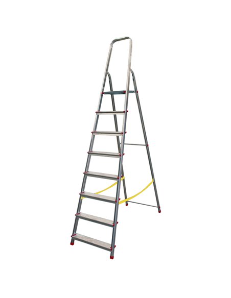 SCALA ALLUMINIO Domestica 8 GRADINI Stella Basic 21031 MARCHETTI SCALE E TRABATTELLI