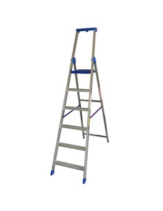 SCALA ALLUMINIO Professionale 6 GRADINI Climb Evolution 20875 MARCHETTI SCALE E TRABATTELLI