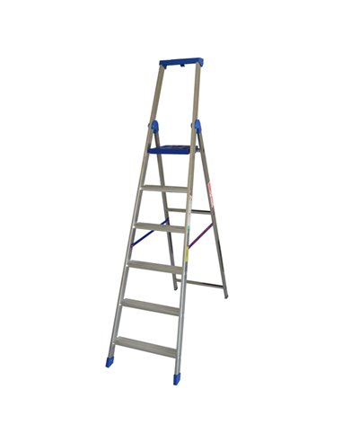 SCALA ALLUMINIO Professionale 6 GRADINI Climb Evolution 20875 MARCHETTI SCALE E TRABATTELLI