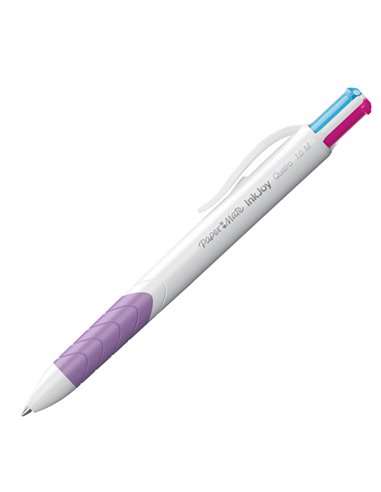 Penna sfera scatto INKJOY QUATRO FUN 1,0mm 4 colori PAPERMATE S0977270 PAPERMATE MULTIFUNZIONE