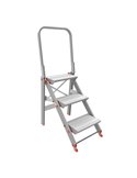 SCALETTA ALLUMINIO 3 GRADINI con PARAPETTO Class piU' 20523