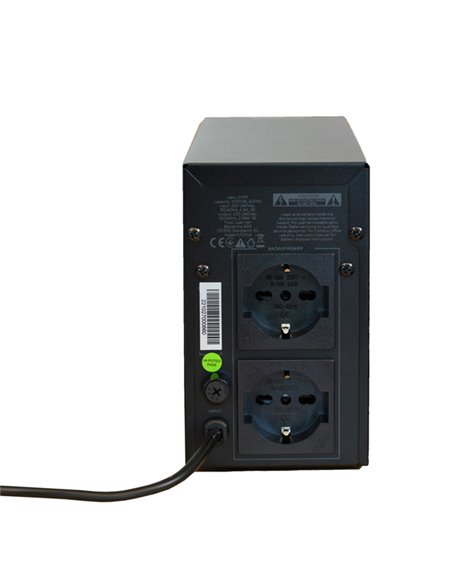 GRUPPI DI CONTINUITA' Oxxtron 1000VA UPS + 2 prese schuko aggiuntiva 220V TRUST 21199 TRUST GRUPPI DI CONTINUITÀ