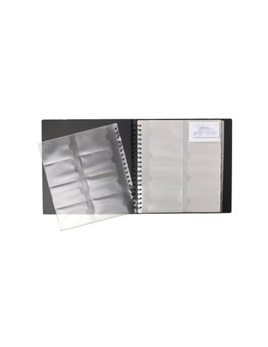 PORTABIGLIETTI da VISITA 320 posti 26,5x25cm Exacard Exacompta 75234E