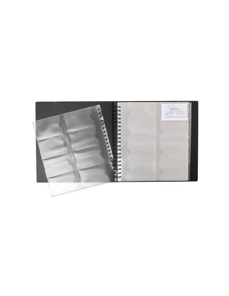 PORTABIGLIETTI da VISITA 320 posti 26,5x25cm Exacard Exacompta 75234E