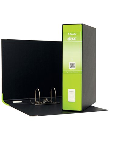 Registratore Dox 2 greenery dorso 8cm f.to protocollo Esselte D26226 DOX REGISTRATORI A LEVA