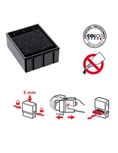 TAMPONE COLOP E/Q30 NERO E/Q30 COLOP INCHIOSTRO PER TIMBRI-TAMPONI