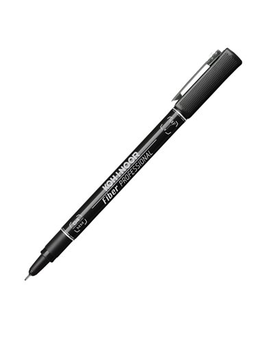 FINELINER PROFESSIONAL FIBER NERO 0,4MM DH2104 KOH.I.NOOR PENNE DISEGNO TECNICO