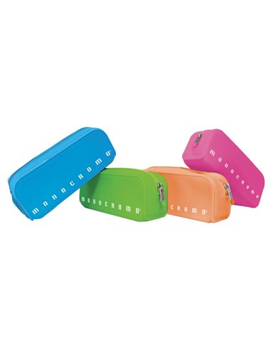 Bustina silicone Soft Touch 80x200x60mm colori assortiti fluo Monocromo Pigna 0228048-00