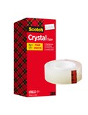 Value Pack 7+1 Nastri adesivi 19mmx33m Scotch Crystal Clear 600 7100026961