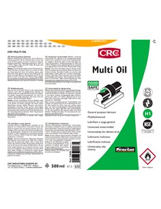 Multi Oil lubrificante multiuso per macchinari 500ml CFG C6903 CFG PORTAUTENSILI 2