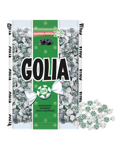 Caramelle Golia Farfallina busta 1kg (500pz ca) 06721900 GOLIA CARAMELLE-CIOCCOLATINI-CHEWING GUM