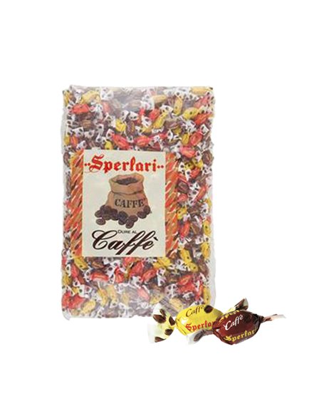 Caramelle mini gusto caffE' busta 1Kg (circa 500pz) Sperlari SPCF SPERLARI CARAMELLE-CIOCCOLATINI-CHEWING GUM